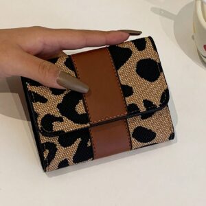 Leopard Pattern Small Wallet